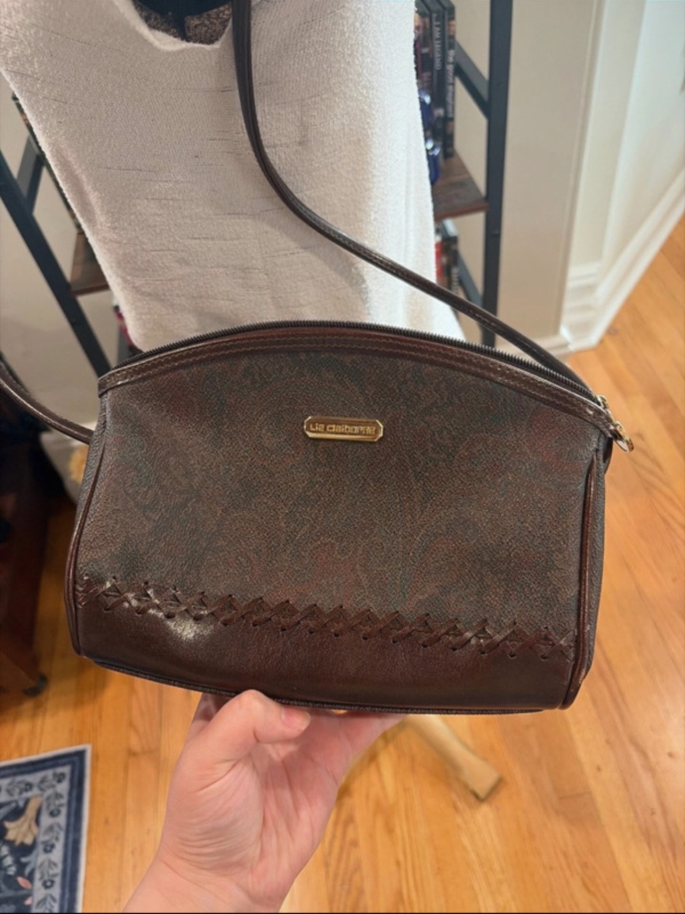 Liz Claiborne Paisley Print Crossbody